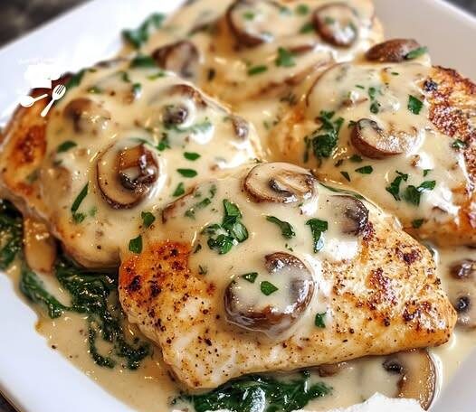 Chicken Mushroom Bake